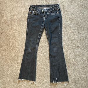 True Religion Low Rise Bootcut Jeans